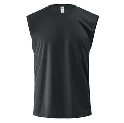 Micro Mesh Tank Shirt - Dark Gray, 2XL