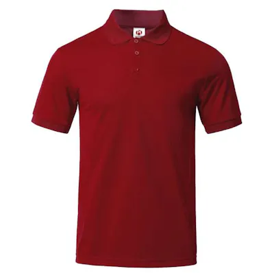 Men's Polo Shirt - Red, Small