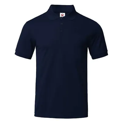 Men's Polo Shirt - Navy, Medium
