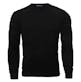 Men's Fleece Crew Neck Sweatshirts - Size  XL, Black