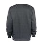 Men's Fleece Crew Neck Sweatshirts - Size Medium, Dark Gray (2 of 2)