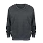 Men's Fleece Crew Neck Sweatshirts - Size Medium, Dark Gray (1 of 2)