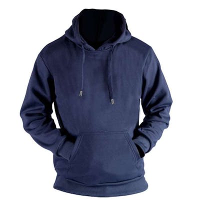 Fleece Pullover Hoodies - Size XL, Navy
