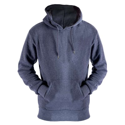 Fleece Pullover Hoodies - Size Small, Dark Gray