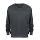 Men's Fleece Crew Neck Sweatshirts - Size Large, Dark Gray