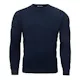 Men's Fleece Crew Neck Sweatshirts - Size Large, Navy (1 of 3)