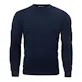 Men's Fleece Crew Neck Sweatshirts - Size Large, Navy