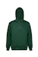 Men's Fleece Quarter Zip Pullovers - Size Small, Forest Green