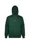 Men's Fleece Quarter Zip Pullovers - Size Medium, Forest Green (1 of 2)