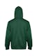 Men's Fleece Quarter Zip Pullovers - Size Medium, Forest Green (2 of 2)