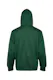 Men's Fleece Quarter Zip Pullovers - Size Large, Forest Green (2 of 2)