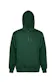 Men's Fleece Quarter Zip Pullovers - Size 2XL, Forest Green