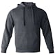 Fleece Pullover Hoodies - Size 2XL, Dark Gray (1 of 2)