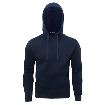 Fleece Pullover Hoodies - Size Large, Navy