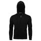 Fleece Full Zip Hoodies - Size 2XL, Black