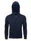 Fleece Full Zip Hoodies - Size XL, Navy