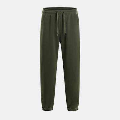 Men's Fleece Jogger Sweatpants - Size Small, Military Green
