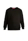 Kids Fleece Crew Neck Sweatshirts - Size 6, Black