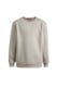 Kids Fleece Crew Neck Sweatshirts - Size 6, Light Gray (1 of 2)
