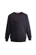Kids Fleece Crew Neck Sweatshirts - Size 8, Navy (1 of 3)
