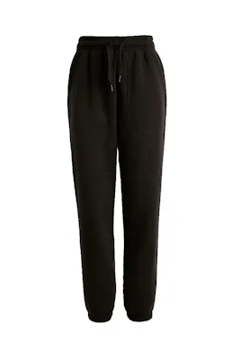 Kids Fleece Jogger Sweatpants - Size 6, Black