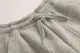 Kids Fleece Jogger Sweatpants - Size 2, Light Gray (3 of 5)