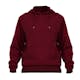 Fleece Pullover Hoodies - Size 2XL, Burgundy (1 of 2)