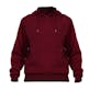 Fleece Pullover Hoodies - Size 2XL, Burgundy