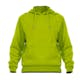 Fleece Pullover Hoodies - Size Small, Safety Yellow (1 of 2)