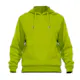 Fleece Pullover Hoodies - Size 2XL, Safety Yellow (1 of 2)