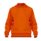Fleece Pullover Hoodies - Size Large, Safety Orange