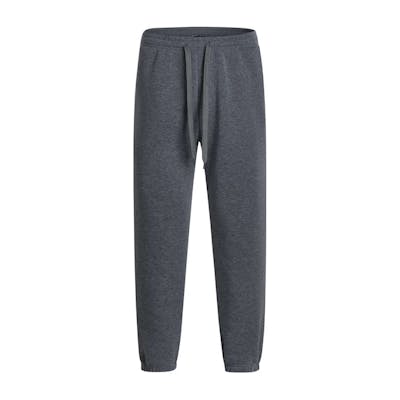Men's Fleece Jogger Sweatpants - Size Small, Dark Gray