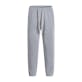 Men's Fleece Jogger Sweatpants - Size Large, Light Gray