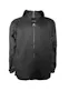 Men's Waterproof Full Zip Raincoats - Size Small, Black