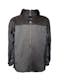 Men's Waterproof Full Zip Raincoats - Size Medium, Black/Gray