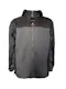 Men's Waterproof Full Zip Raincoats - Size XL, Black/Gray (2 of 2)