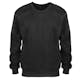 Men's Crew Neck Fleece Pullovers - Size 3XL, Black