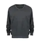 Men's Crew Neck Fleece Pullovers - Size Large, Dark Gray