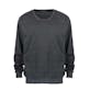 Men's Crew Neck Fleece Pullovers - Size 5XL, Dark Gray