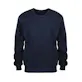 Men's Crew Neck Fleece Pullovers - Size Large, Navy