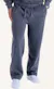 Men's Fleece Open Leg Sweatpants - Size 3XL, Dark Gray