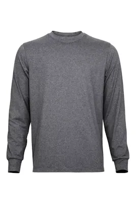 Men's Thermal Top - Size Small, Dark Gray