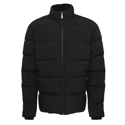 Men's Puffer Jackets, Black, S-2XL
