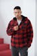 Men's Plaid Berber Sherpa Lined Jackets, S-2XL