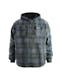 Men's Plaid Berber Sherpa Lined Jackets, S-2XL