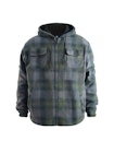 Mens Plaid Berber Sherpa Lined Jackets image number null