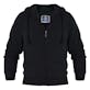 Men's Fleece Full Zip Hoodies - Size Large, Black