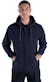 Men's Fleece Full Zip Hoodies - Size Large, Navy
