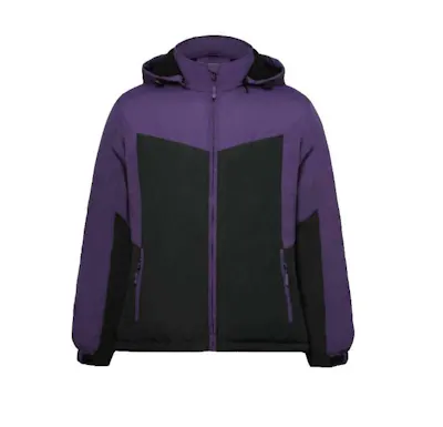 Women's Insulated PVC Coating Jackets, S-2XL