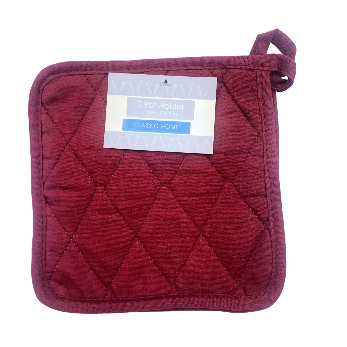 Wholesale Classic Home Solid Woven Pot Holder 8 x 8 Cotton